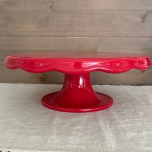 CIROA | Pedestal Stoneware Cake Plate